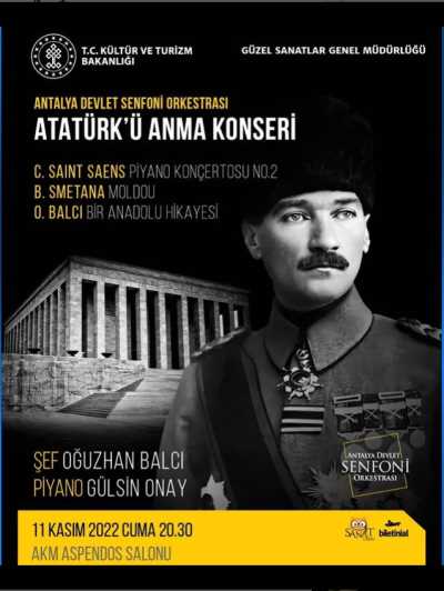 ADSO Atatürk'ü Anma Konseri